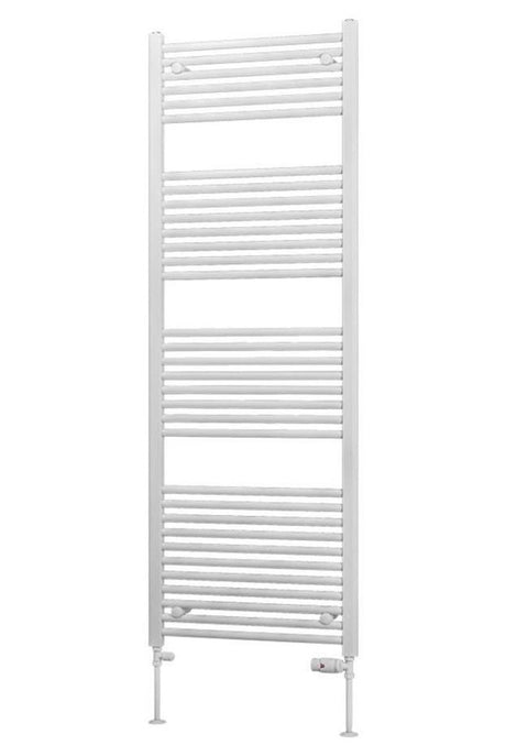 Eastbrook Biava Straight Ladder Towel Radiator 1720mm x 600mm - White - 41.0286 - TAP 'N' SHOWER
