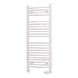 Eastbrook Biava 1118mm x 450mm Curved Ladder Towel Radiator - White - 41.0302 - TAP 'N' SHOWER