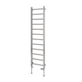 Eastbrook Tuscan Straight Ladder Towel Radiator 1750mm x 450mm - Chrome - 41.0312 - TAP 'N' SHOWER