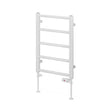 Eastbrook Tuscan Straight Ladder Towel Radiator 650mm x 450mm - White - 41.0314 - TAP 'N' SHOWER