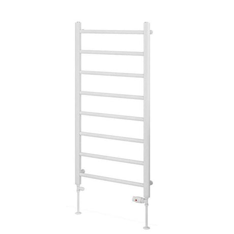 Eastbrook Tuscan Straight Ladder Towel Radiator 1200mm x 600mm - White - 41.0317 - TAP 'N' SHOWER