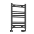 Eastbrook Wendover 600mm x 400mm Straight Ladder Towel Radiator - Matt Anthracite - 41.0320 - TAP 'N' SHOWER