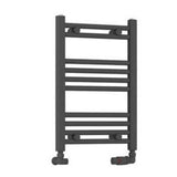 Eastbrook Wendover 600mm x 400mm Straight Ladder Towel Radiator - Matt Anthracite - 41.0320 - TAP 'N' SHOWER