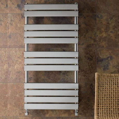 Eastbrook Staverton Tube On Tube Straight Designer Towel Radiator 800mm x 1000mm - Chrome - 41.0335 - TAP 'N' SHOWER