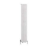 Eastbrook Mersey Aluminium Vertical Radiator 1800mm x 280mm - Matt White - 41.0449 - TAP 'N' SHOWER