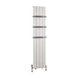 Eastbrook Mersey Aluminium Vertical Radiator 1800mm x 375mm - Matt White - 41.0450 - TAP 'N' SHOWER