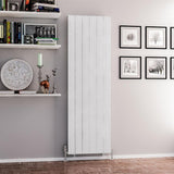 Eastbrook Mersey Aluminium Vertical Radiator 1800mm x 565mm - Matt White - 41.0452 - TAP 'N' SHOWER