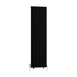 Eastbrook Mersey Aluminium Vertical Radiator 1800mm x 470mm - Matt Black - 41.0461 - TAP 'N' SHOWER