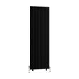 Eastbrook Mersey Aluminium Vertical Radiator 1800mm x 565mm - Matt Black - 41.0462 - TAP 'N' SHOWER