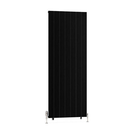 Eastbrook Mersey Aluminium Vertical Radiator 1800mm x 660mm - Matt Black - 41.0463 - TAP 'N' SHOWER
