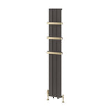 Eastbrook Mersey / Trent Towel Hanger 280mm - Brushed Brass - 41.0469 - TAP 'N' SHOWER