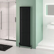 Eastbrook Warrington Type 10 Vertical Radiator 1800mm x 528mm - Matt Black - 41.0516 - TAP 'N' SHOWER