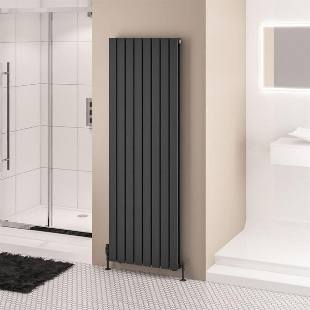 Eastbrook Warrington Type 20 Vertical Radiator 1800mm x 608mm - Matt Anthracite - 41.0548 - TAP 'N' SHOWER