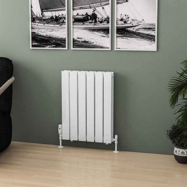 Eastbrook Warrington Type 20 Vertical Radiator 600mm x 456mm - Gloss White - 41.0550 - TAP 'N' SHOWER
