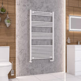 Eastbrook Wendover Straight Ladder Radiator 1400mm x 750mm - Chrome - 41.0624 - TAP 'N' SHOWER