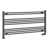 Eastbrook Wendover Straight Ladder Radiator 600mm x 1200mm - Matt Anthracite - 41.0634 - TAP 'N' SHOWER