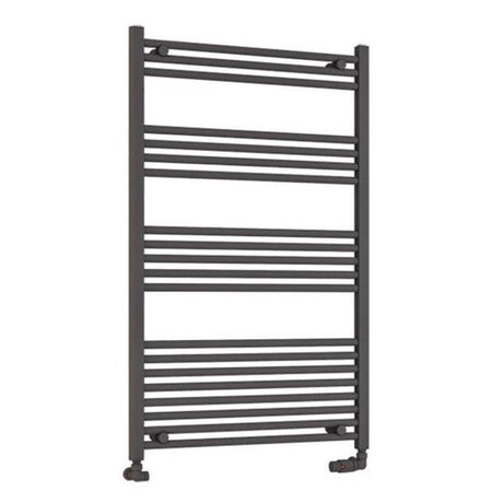 Eastbrook Wendover Straight Ladder Radiator 1200mm x 750mm - Matt Anthracite - 41.0646 - TAP 'N' SHOWER