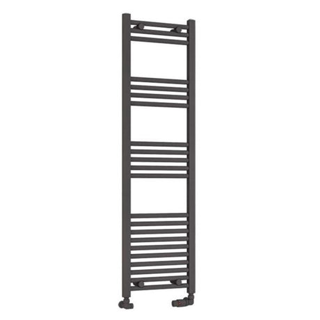 Eastbrook Wendover Straight Ladder Radiator 1400mm x 400mm - Matt Anthracite - 41.0648 - TAP 'N' SHOWER