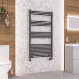 Eastbrook Wendover Straight Ladder Radiator 1400mm x 750mm - Gloss White - 41.0629 - TAP 'N' SHOWER