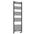 Eastbrook Wendover Straight Ladder Radiator 1600mm x 500mm - Matt Anthracite - 41.0654 - TAP 'N' SHOWER