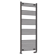 Eastbrook Wendover Straight Ladder Radiator 1600mm x 600mm - Matt Anthracite - 41.0655 - TAP 'N' SHOWER