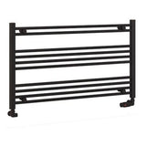 Eastbrook Wendover Straight Ladder Radiator 600mm x 1000mm - Matt Black - 41.0666 - TAP 'N' SHOWER