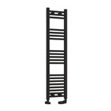 Eastbrook Wendover Straight Ladder Radiator 1200mm x 300mm - Matt Black - 41.0678 - TAP 'N' SHOWER