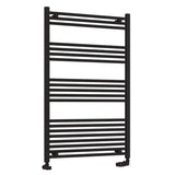 Eastbrook Wendover Straight Ladder Radiator 1200mm x 750mm - Matt Black - 41.0682 - TAP 'N' SHOWER