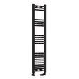 Eastbrook Wendover Straight Ladder Radiator 1400mm x 300mm - Matt Black - 41.0683 - TAP 'N' SHOWER