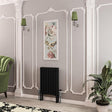 Eastbrook Imperia 3 Column Horizontal Radiator 600mm x 470mm - Matt Black - 41.0767 - TAP 'N' SHOWER