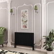 Eastbrook Imperia 3 Column Horizontal Radiator 600mm x 1010mm - Matt Black - 41.0772 - TAP 'N' SHOWER