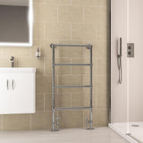 Eastbrook Windrush Traditional Radiator 1195mm x 600mm - Chrome - 41.1015 - TAP 'N' SHOWER
