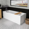 Eastbrook Portland Single Ended Bath Reinforced Beauforte 1600mm x 800mm - White - 42.1017 - TAP 'N' SHOWER