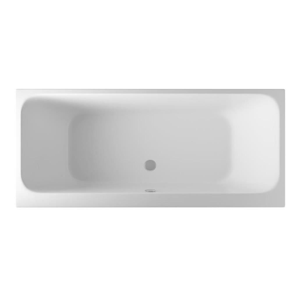 Eastbrook Malin Double Ended Bath 1600mm x 700mm - Reinforced Beauforte - 42.1075 - TAP 'N' SHOWER