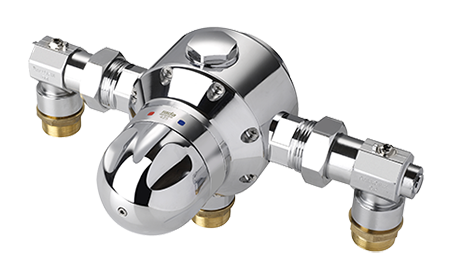 Rada 425 IC Chrome Thermostatic Mixing Valve - 1.1847.005