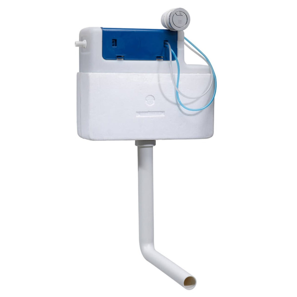 Tavistock Apex Dual Flush White Concealed Cistern Side Inlet - TR9002