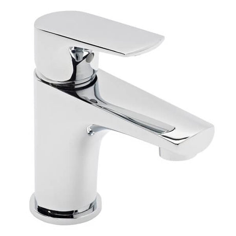 Tavistock Strike Chrome Mini Basin Mixer with Click Waste - TSE61