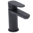 Tavistock Zero Black Basin Mixer with Click Waste - TZE1103