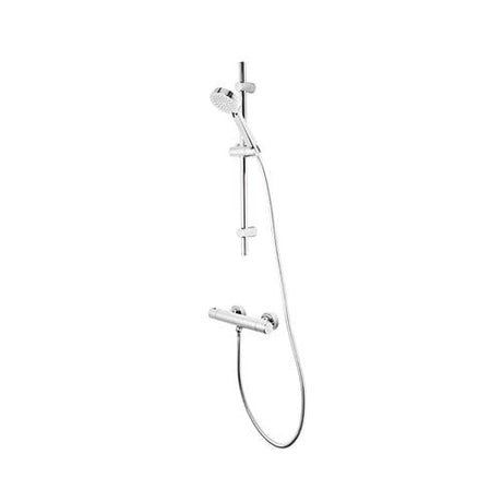 Tavistock Quantum Cool Touch Chrome Thermostatic Bar Valve Set - SQT2416