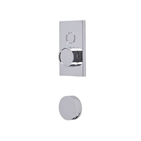 Tavistock Axiom Concealed Thermostatic Chrome Single Function Push Button Bath Filler - SAX2341