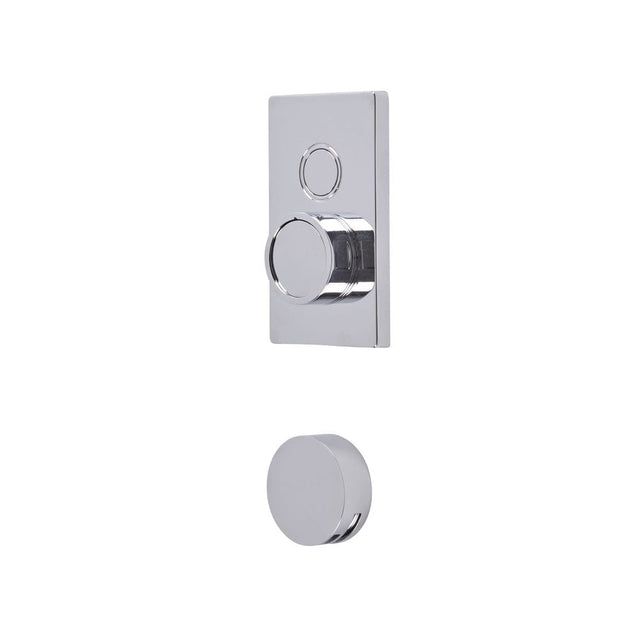Tavistock Axiom Concealed Thermostatic Chrome Single Function Push Button Bath Filler - SAX2341