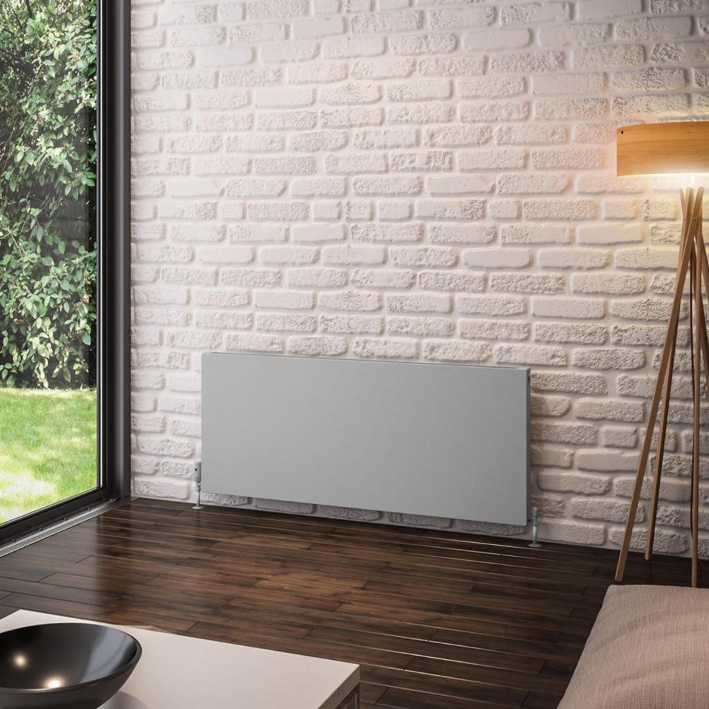Eastbrook Type11Horizontal Flat Panel Radiator 600mm x 1400mm - Matt Grey - 44.0034 - TAP 'N' SHOWER