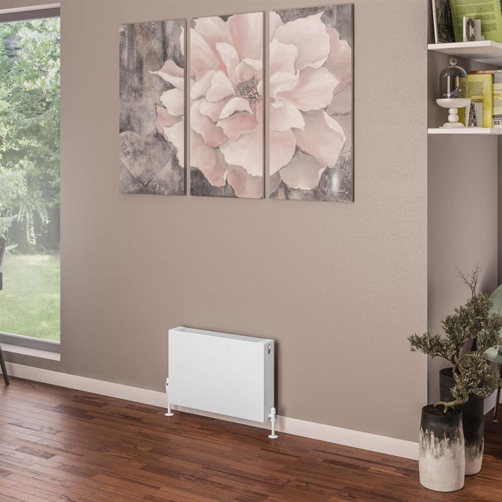 Eastbrook Type 22 Horizontal Flat Panel Radiator 400mm x 600mm - Gloss White - 44.0057 - TAP 'N' SHOWER