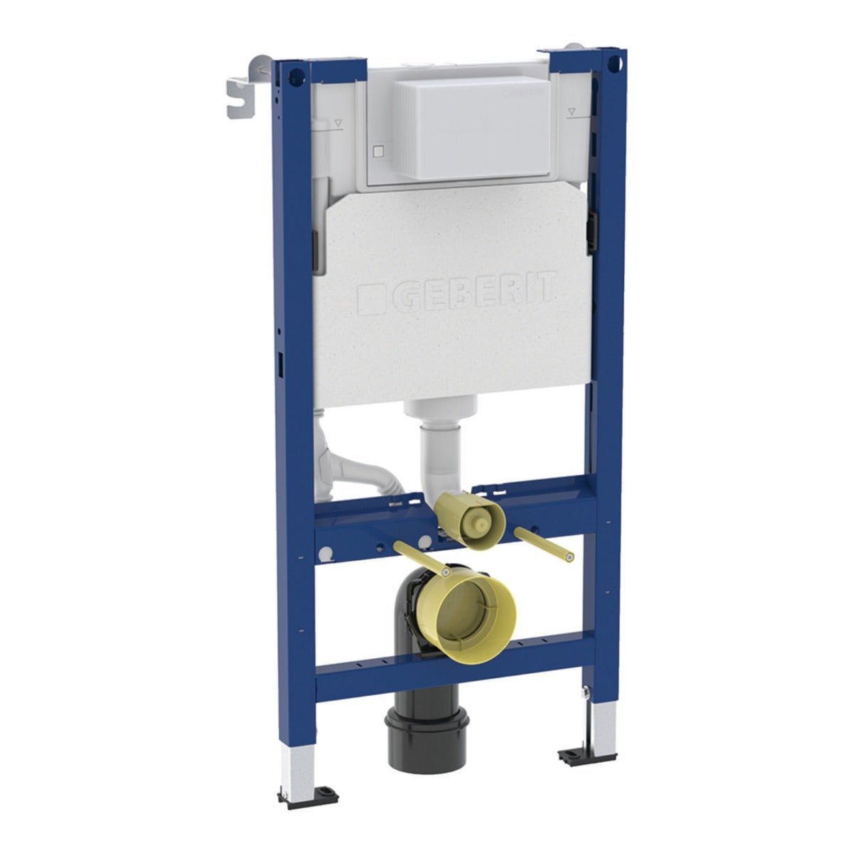 Geberit Alpha Frame and Cistern for Wall - Hung WC 98cm - Blue - 458.036.00.2 - TAP 'N' SHOWER