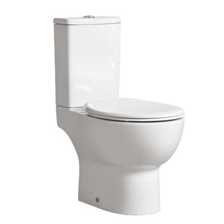 Tavistock Loft White Close Coupled Toilet Pan ONLY - DC14033