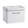 Tavistock Compass Gloss White 600mm Wall Mounted Basin Vanity Unit ONLY - CM600WW