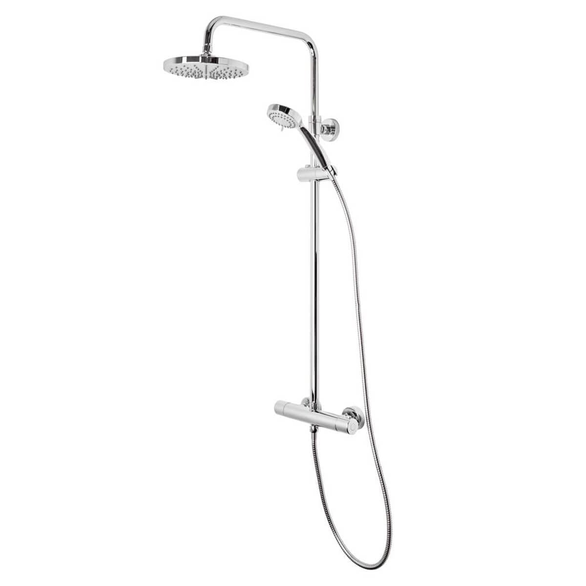 Tavistock Merit Dual Function Chrome Bar Valve Shower System - SMT1509