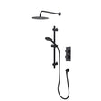 Tavistock Merit Dual Function Diverter Black Concealed Shower System - SMT1612
