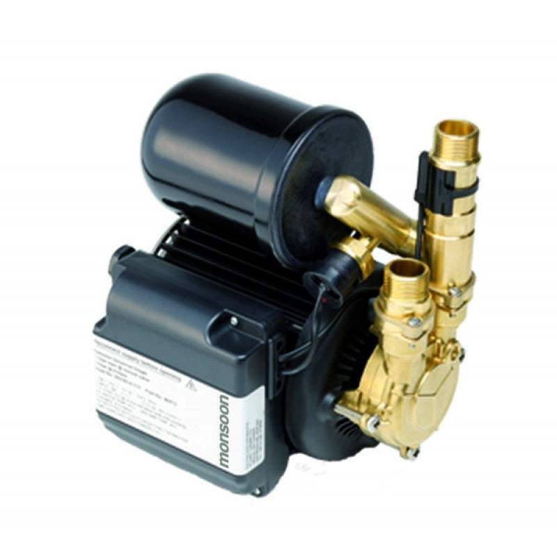 Stuart Turner Monsoon Universal 2.0 bar single shower pump for hot and cold water boosting
