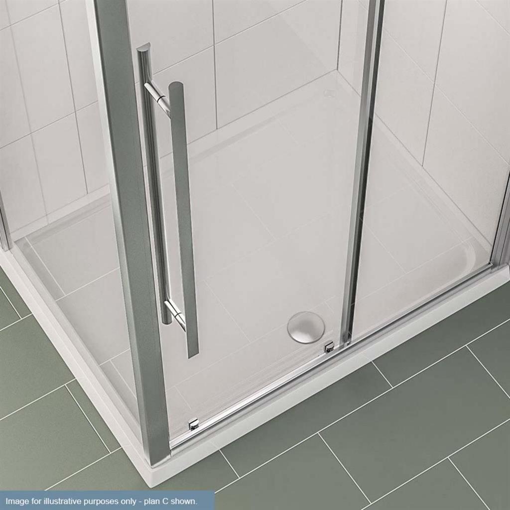 Eastbrook Vantage Legs & Panel Kit For Rectangle Tray 1300mm - 1800mm - 48.1064 - TAP 'N' SHOWER